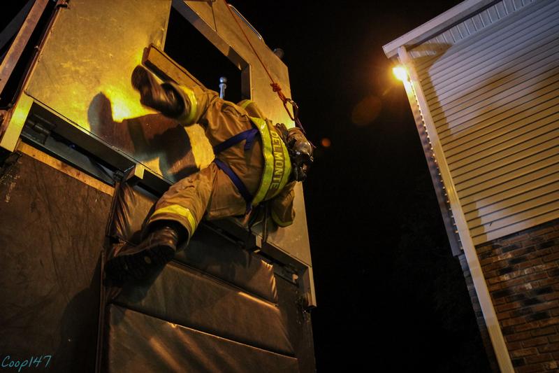 Bailout Training, CVFD Firehouse - Continental Village Fire Department